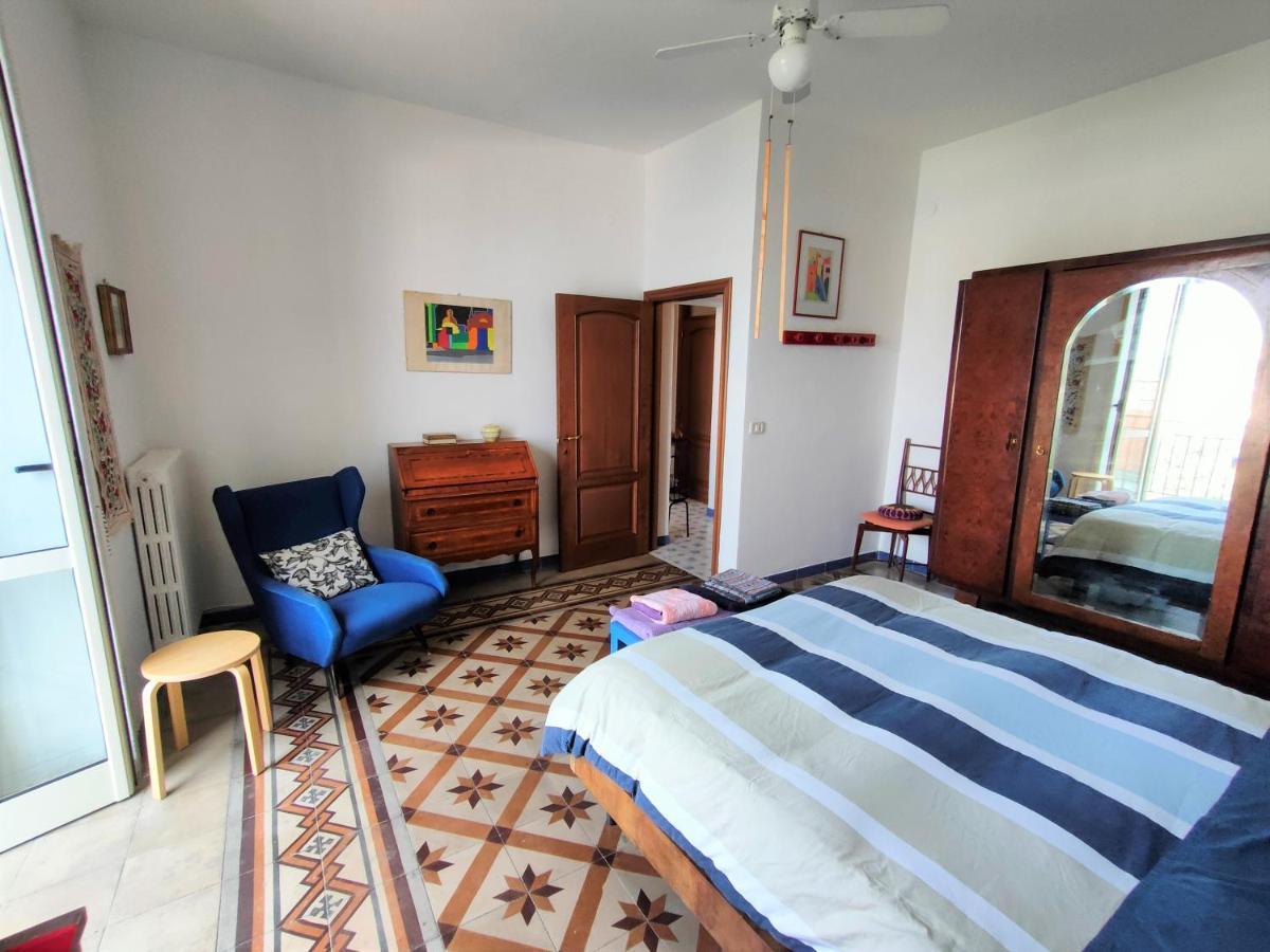 Panoramic Apartments In Villa In Center "The Beach And The Cliff" 1 Agropoli Exteriér fotografie