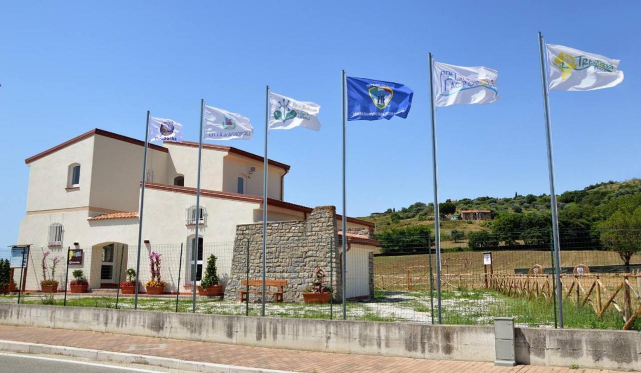 Panoramic Apartments In Villa In Center "The Beach And The Cliff" 1 Agropoli Exteriér fotografie