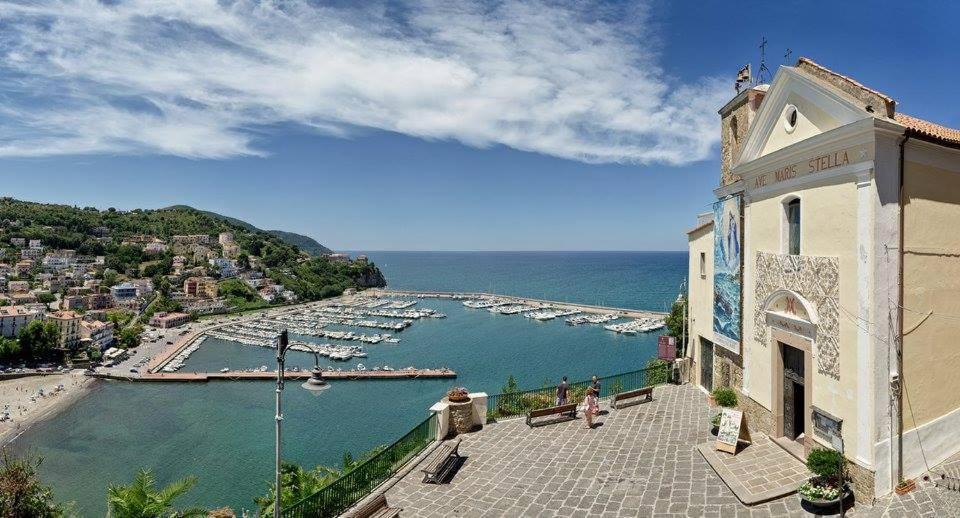 Panoramic Apartments In Villa In Center "The Beach And The Cliff" 1 Agropoli Exteriér fotografie