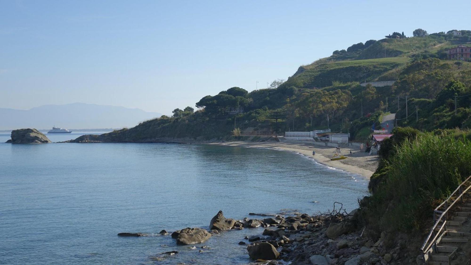 Panoramic Apartments In Villa In Center "The Beach And The Cliff" 1 Agropoli Exteriér fotografie