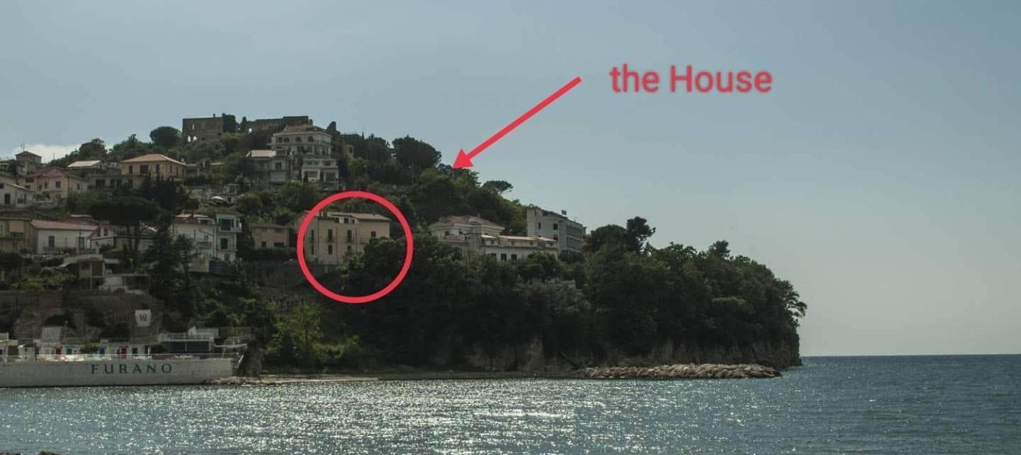 Panoramic Apartments In Villa In Center "The Beach And The Cliff" 1 Agropoli Exteriér fotografie